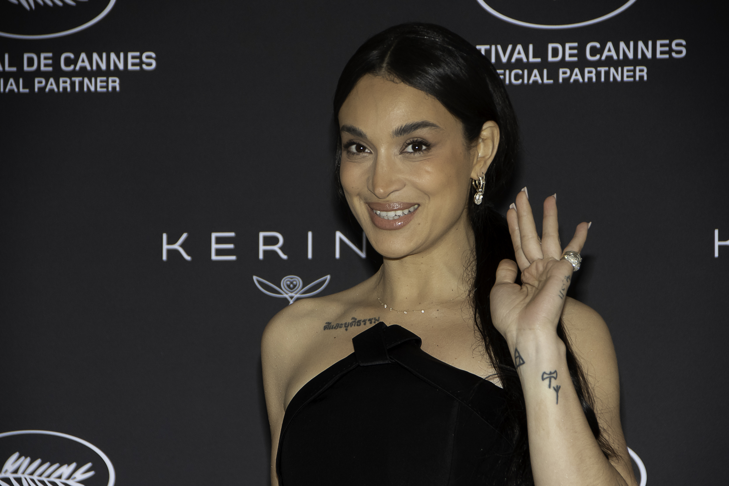 — france cannes cinema cannes international film festival 79th cannes international film festival 20 05 2026 kering women in motion photocall camelia jordana